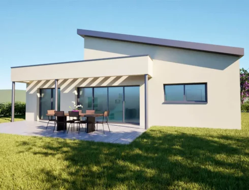 Modèle de maison moderne